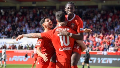  海登海姆升班马奇迹客场逼平拜仁慕尼黑  